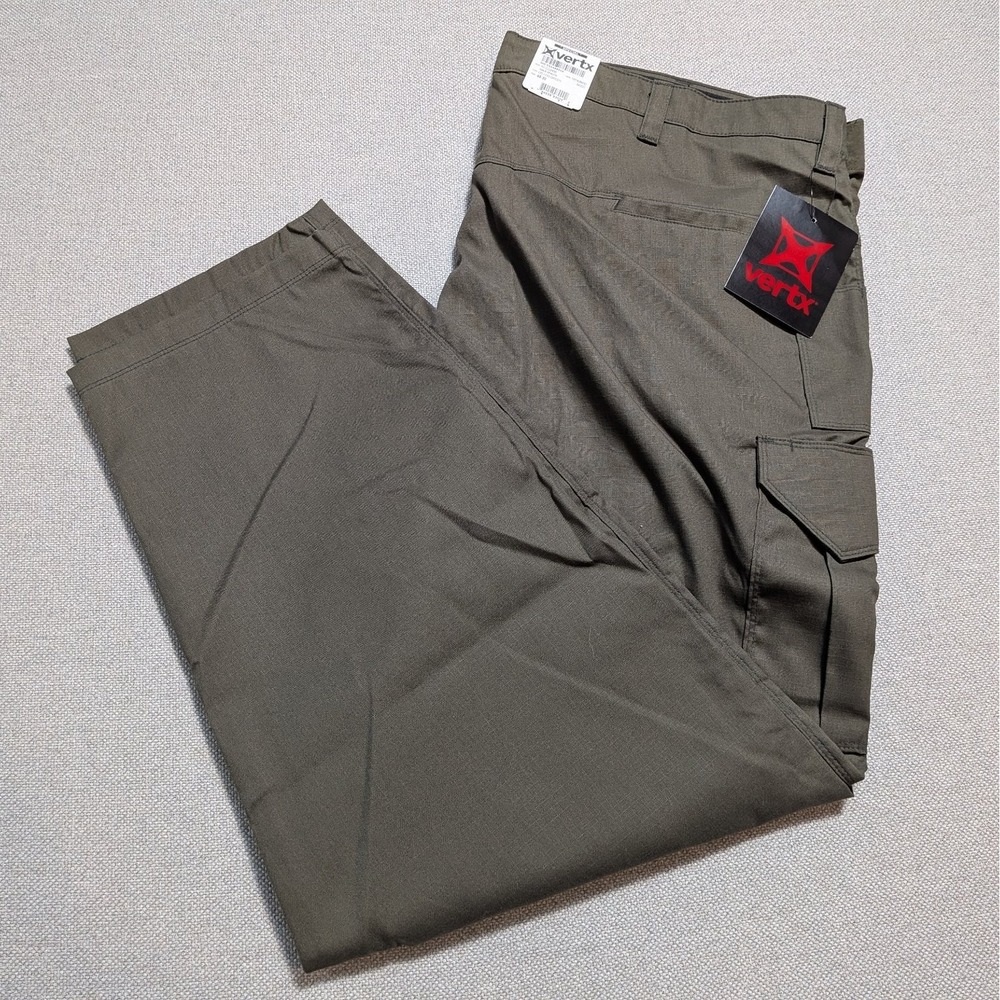 Vertx X1 CU2400 Men's 48x30 OD Green Cargo Pants Ripstop Utility Workwear